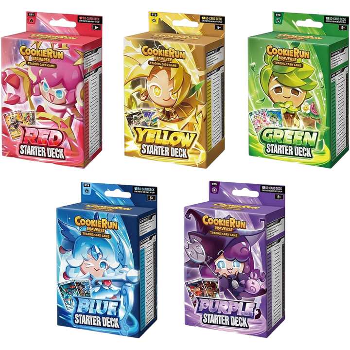 CookieRun Braverse TCG: Starter Decks sold by Crossover Games