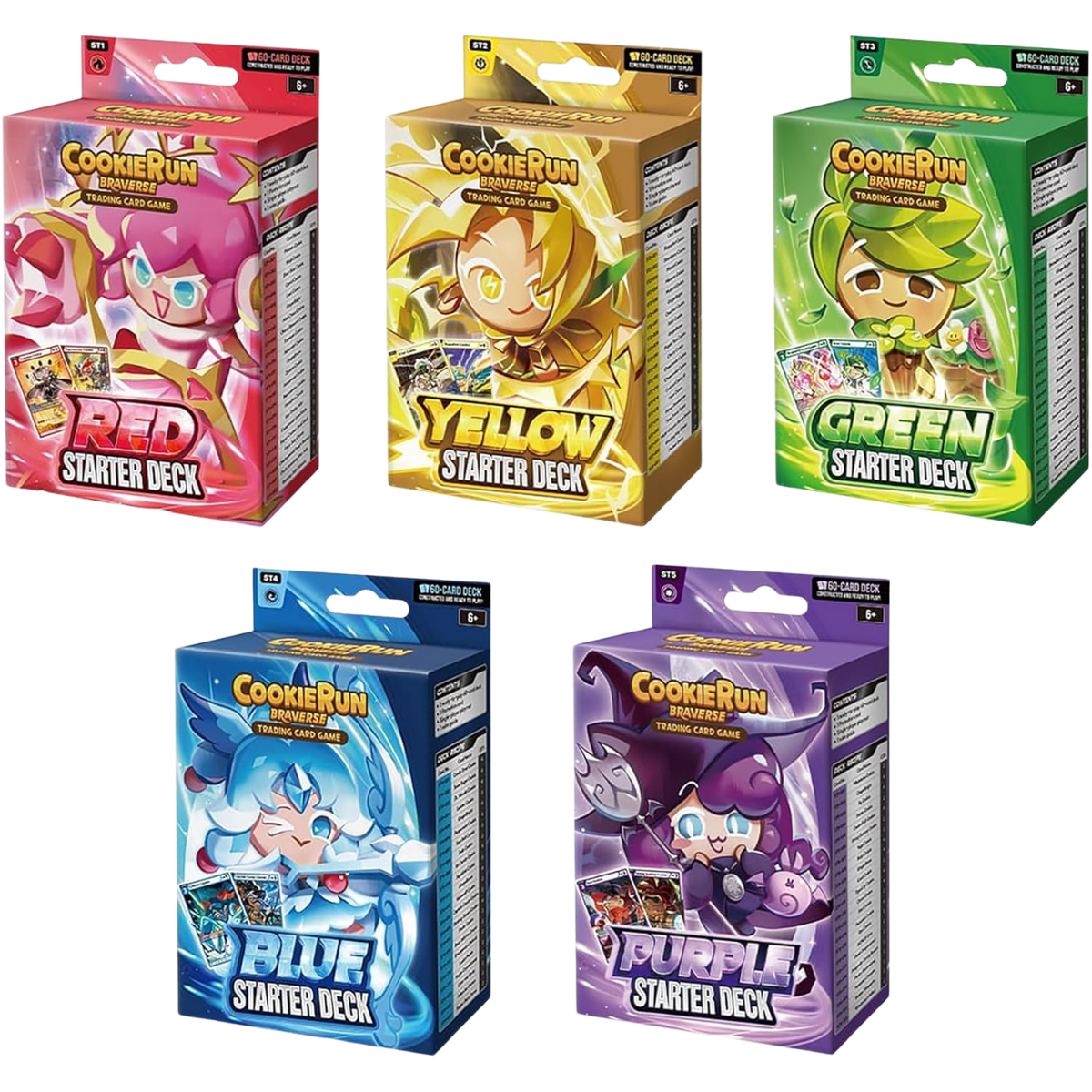 CookieRun Braverse TCG: Starter Decks