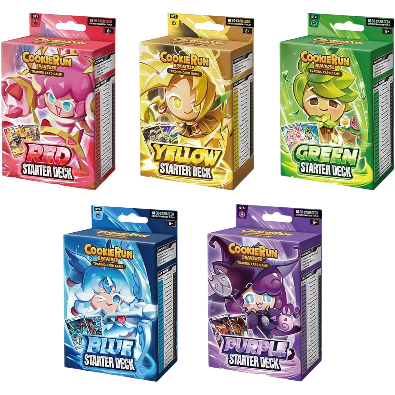CookieRun Braverse TCG: Starter Decks
