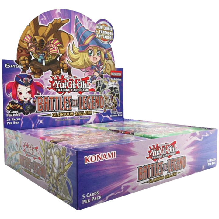 Yu-Gi-Oh! - Battles of Legend: Glorious Gallery Booster Box [1st Edition] sold by Crossover Games